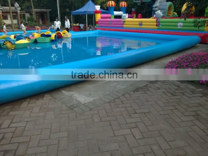 2016 blue inflatable pool/inflation pool/inflatable swimming pools