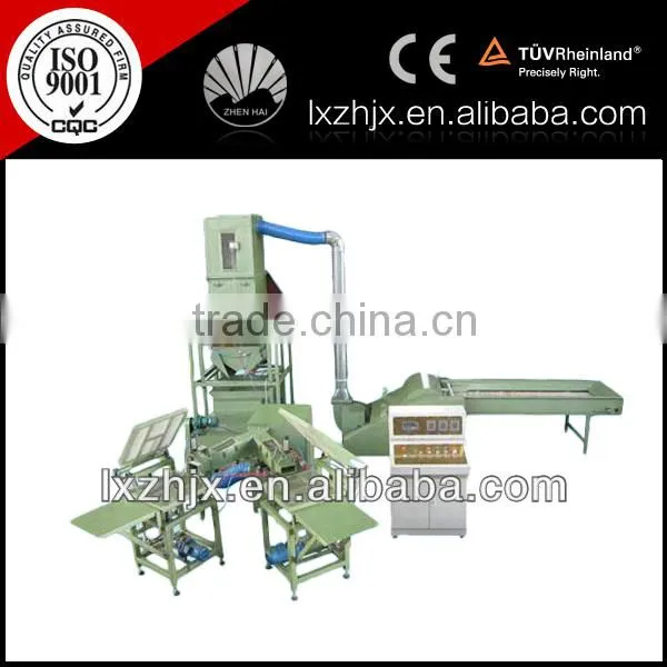 Certified ZXJ-380+HFM-2000 high quality high efficiency Automatic pillow Filling Machine