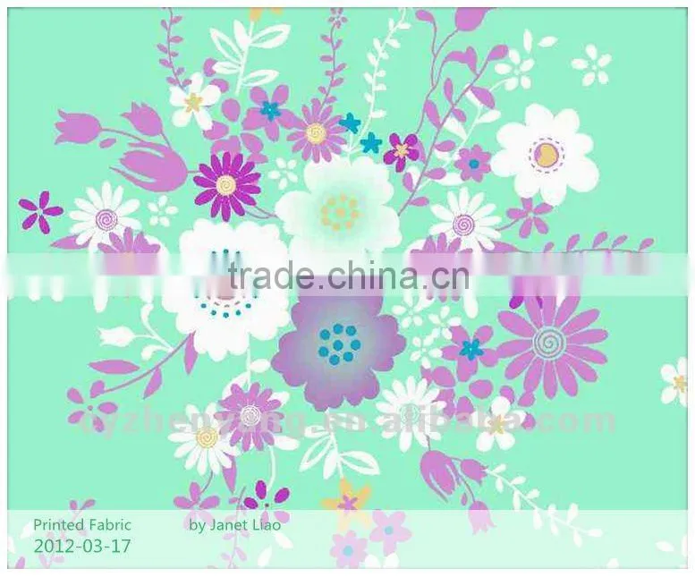 Polyester Fabric-Screen Pigment Printing