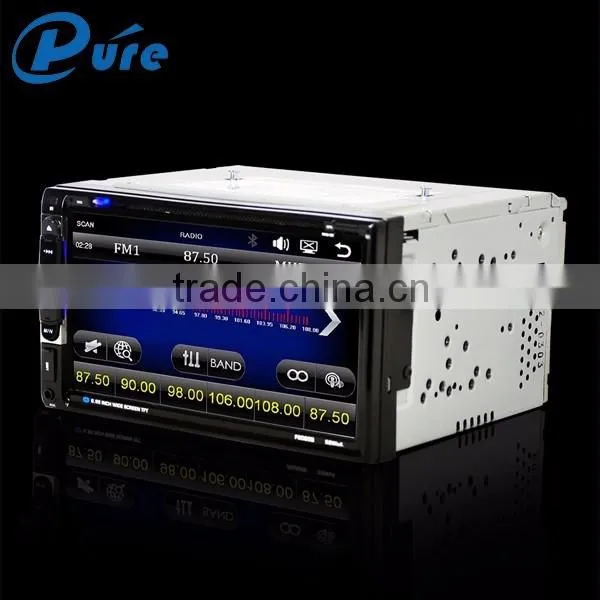 Universal Double Din Car DVD Player with USB SD AUX Radio Bluetooth Double Din Car Stereo