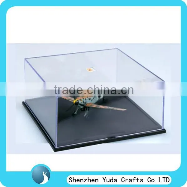 plane model display case product price acrylic model box cheap lucite box for model