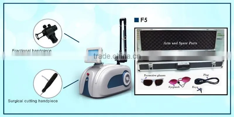 F5 Portable Style Fractional home laser scar removal fractional co2 laser