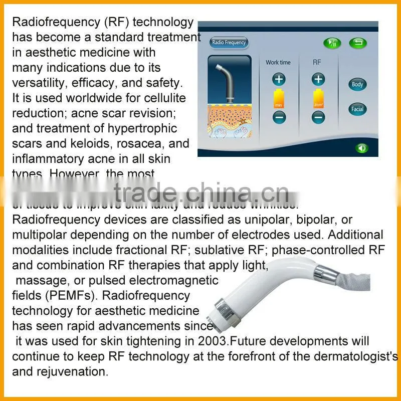 skin tightening beauty cryotherapy radio frequency cavitation fat cavitation device full body slim