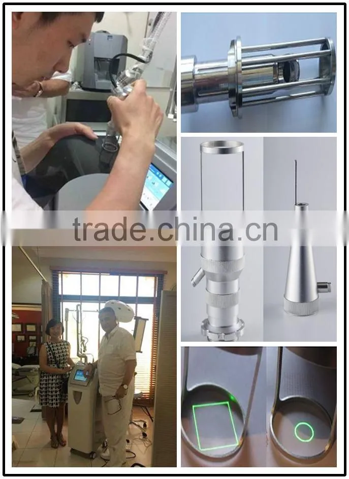 Best price !! Dermatology Laser Co2 fractional Machine / Vertical co2 fractional laser for Vaginal tightening