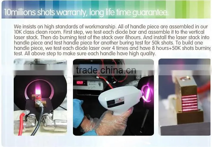 2015 New Arrival 808nm Diode Laser hair removal equipment DL-A1