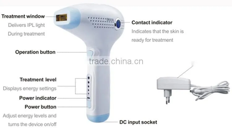 IPL Hair Removal Device(iLight) at home use 150,000 shots