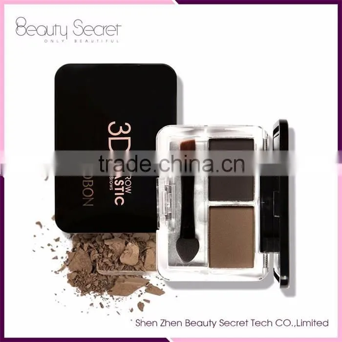 2 Multi Colors Waterproof Long-lasting Eyebrow Palette