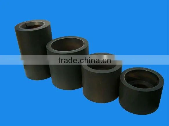 14"rice hull rubber roll, rice mill, iron drum