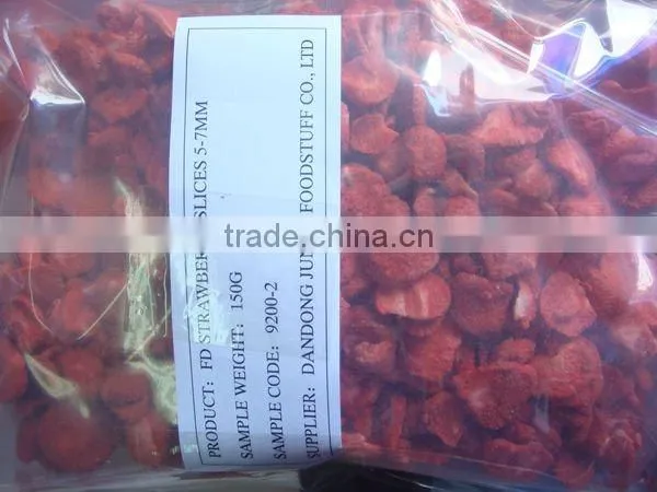 Chinese FD strawberry slice