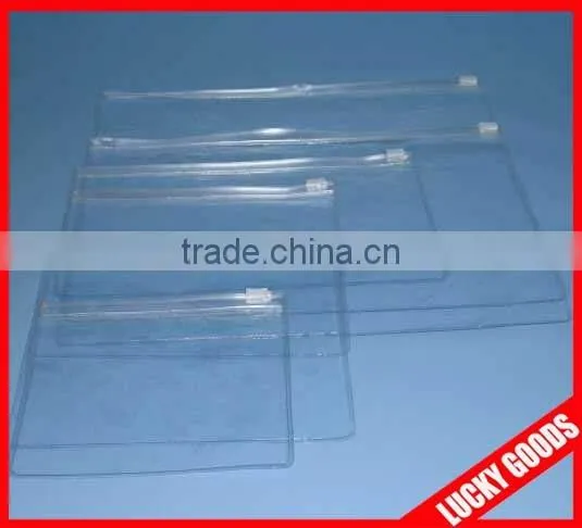 practical clear zip lock pouch, plastic bag with zipper