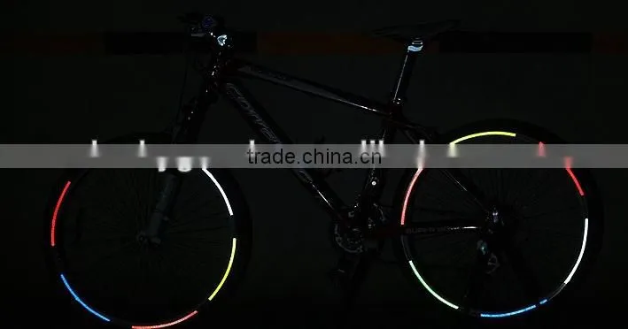 High quality PVC reflective bicycle stickers