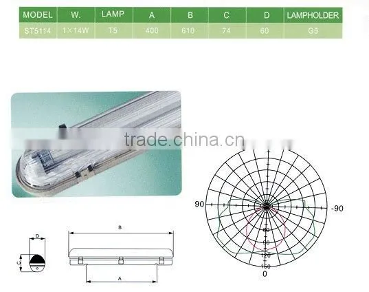 T5 fluorescent lamp 14W/28W/35W
