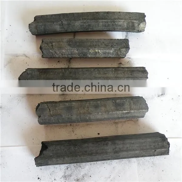 Smokeless 3% low ash charcoal wood briquette