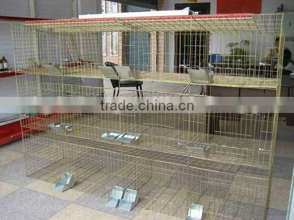 Galvanized rabbit cage from dircet factory