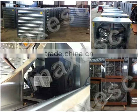 Large Airflow Axial Industrial Exhaust Fan Ventilation