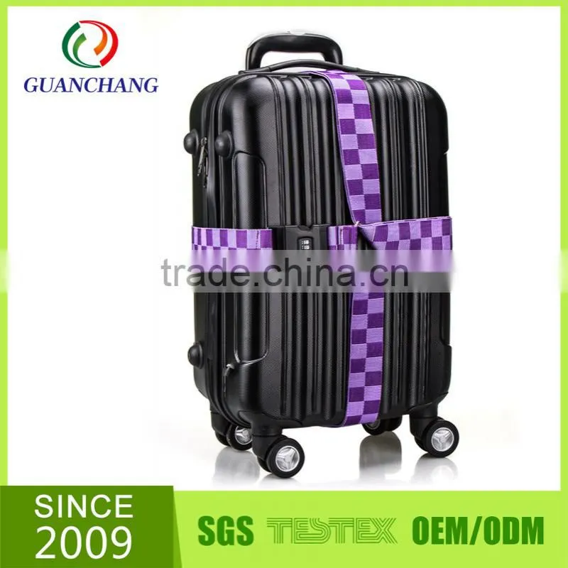 Luggage name tag belt