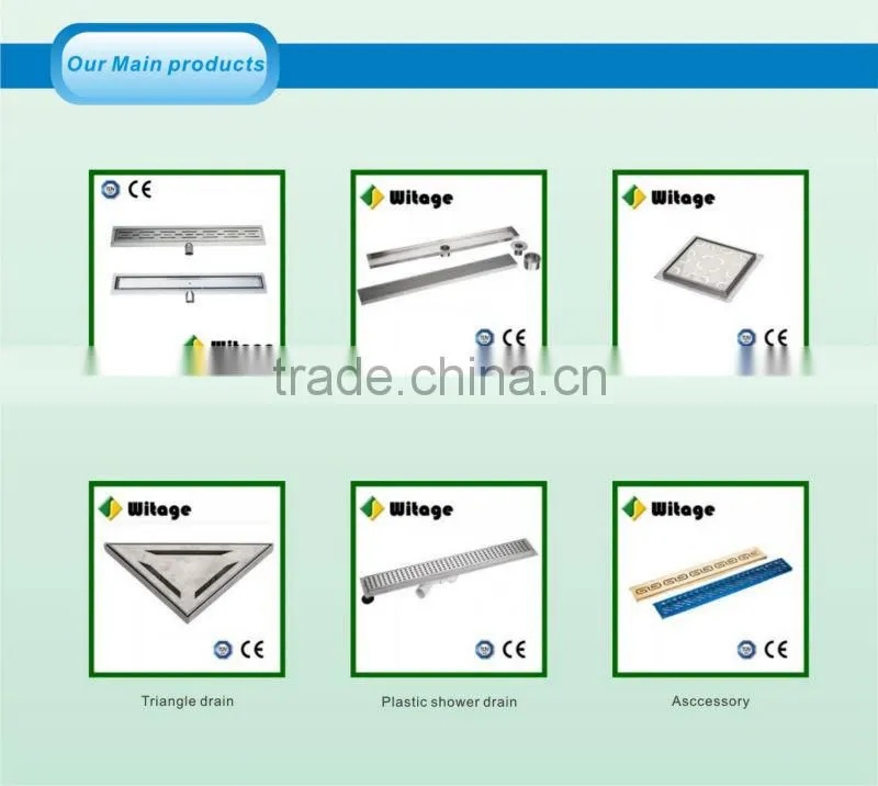 ISO 9001 Factory CE Certified Shower Channel