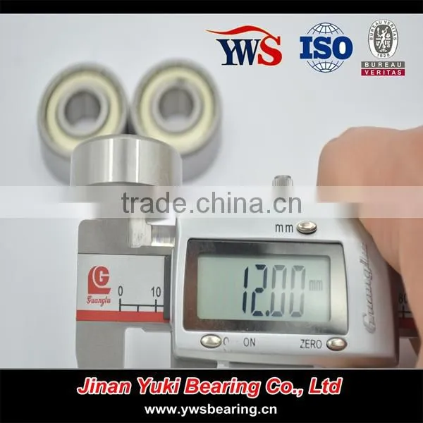 12.7mm diameter deep groove ball bearing 6201-8