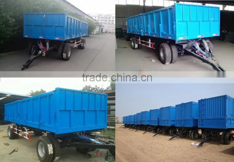 tractors dump tipping trailer 30 m3/ tractor trailer