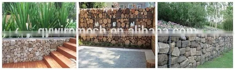 75*75mm 100*100mm mesh size galvanized stone gabion box