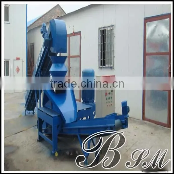 Timber branch wood pellet briquette making machine