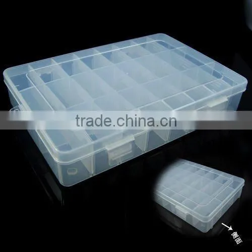 24case Plastic box,Jewelry box,Bead Case,Pill case,Sundries box