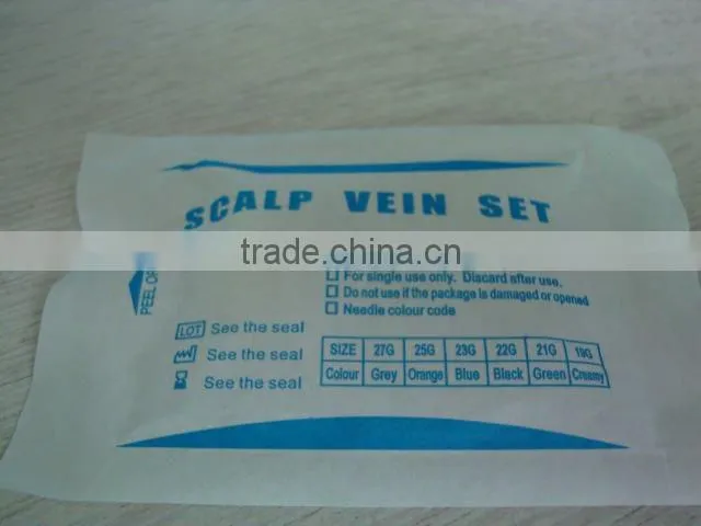 Scalp Vein Sets with 18G-27G needles