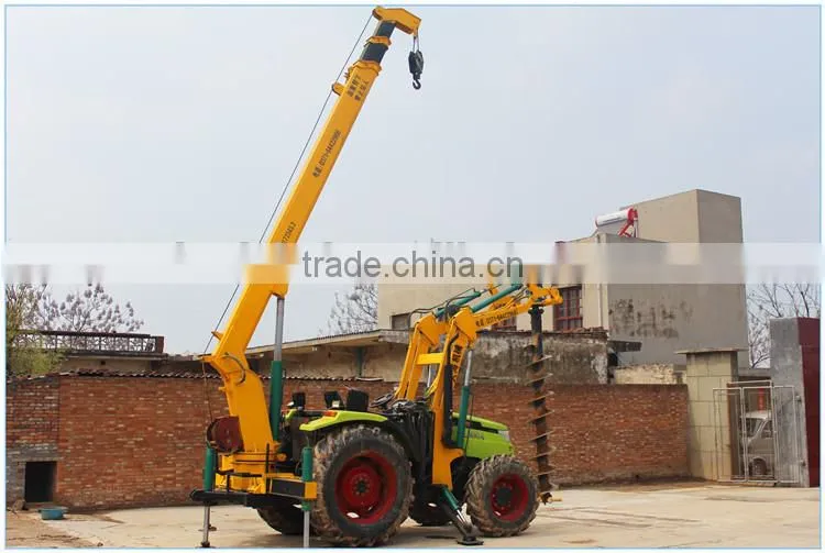 2016 Hole Digger With Tractor For Sale