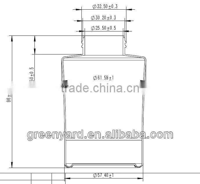 Liquid pressed bottle/plastic pump bottle/nail art fluid pump bottle