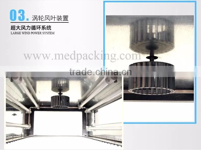 Reinforced type (chained mode)BS-400 Heat shrink packaging machine