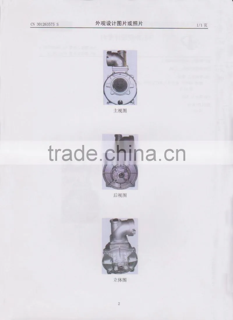 Hydraulic Power and Low Pressure Pressure Hand Water Pump