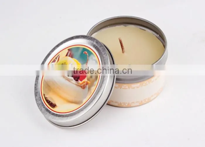 tin candle holder