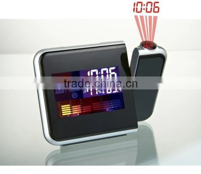 LCD Electronic Temperature Hygrometer with Alarm Clock