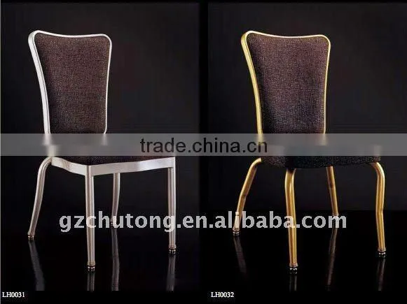 2011 new design modern french luxury banquet & dining action back chairs