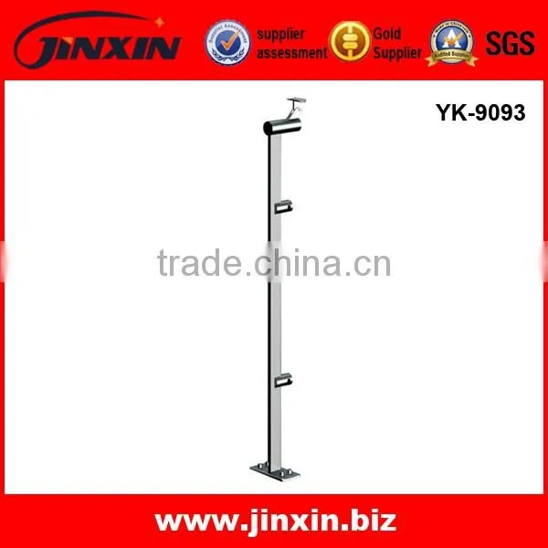 Stainless Steel 316 Quality Side Installed Stainless Steel Glass Balustrade