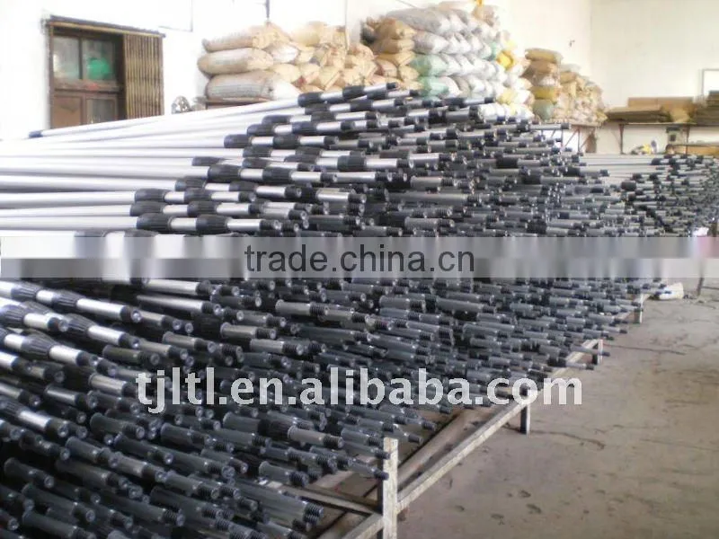 Aluminum extension pole