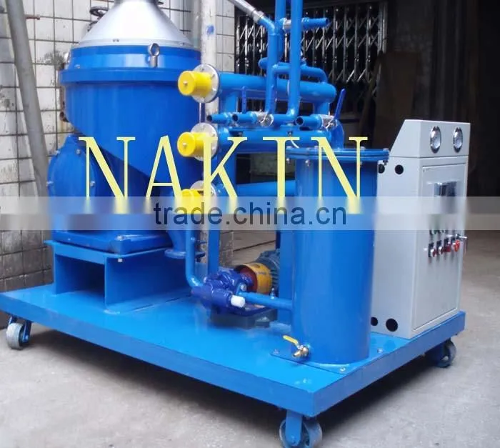 Disc-Type Centrifugal Marine Oil Separator With Water And Particles Removing/Oil Cleaning Machine