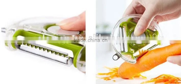 New Arrival Multifunction 3 In 1 Fruit & Vegetable Peeler