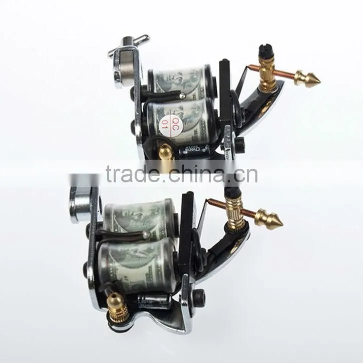 Tattoo Machine Starter Kit 2 Gun Supply Set Equipment Dunhuang