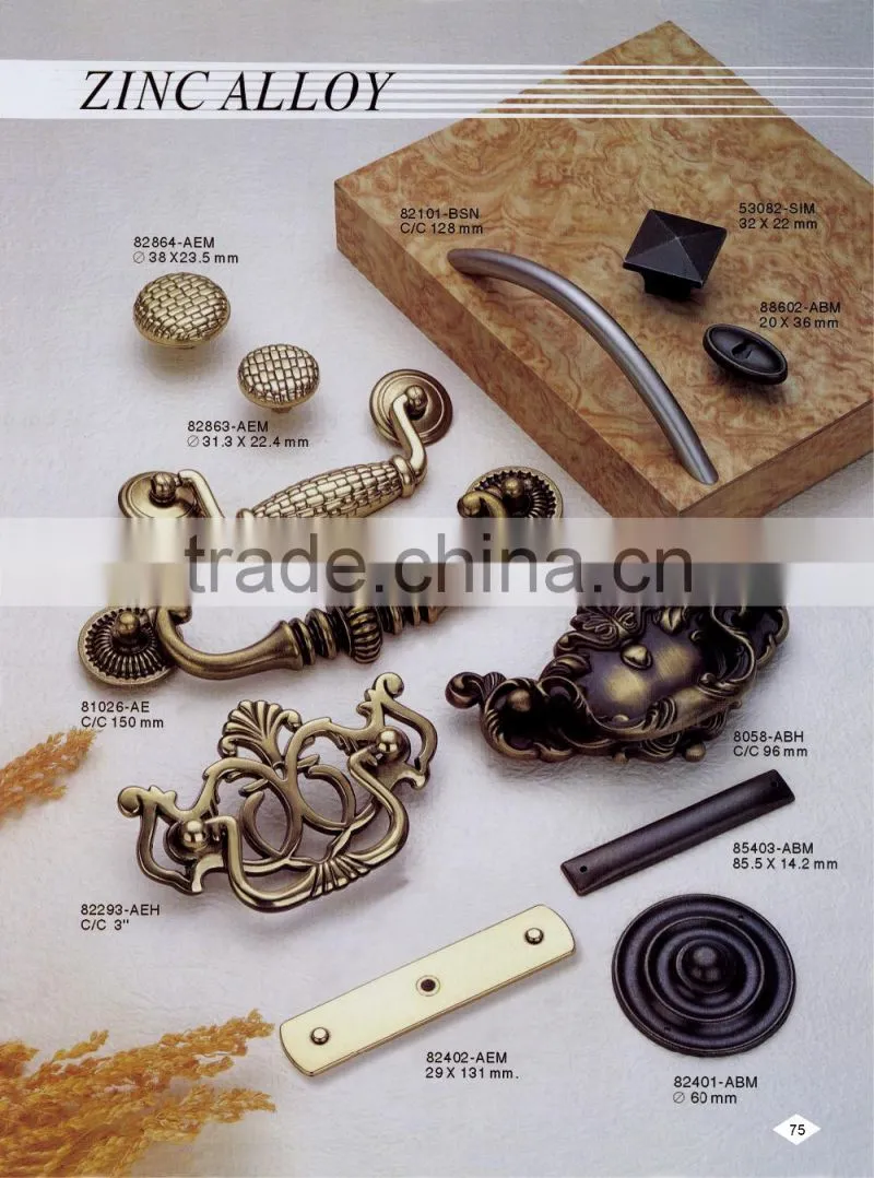 Factory supply Ceramic bedroom furniture drawer handles and knobs