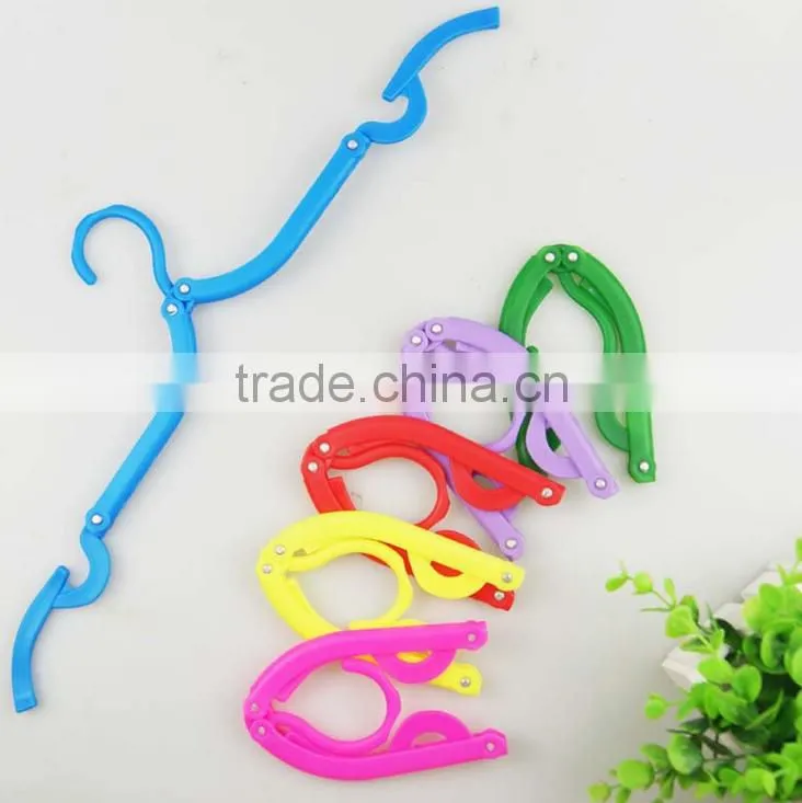 Plastic Foldable Hanger Travel Clothes Hangers