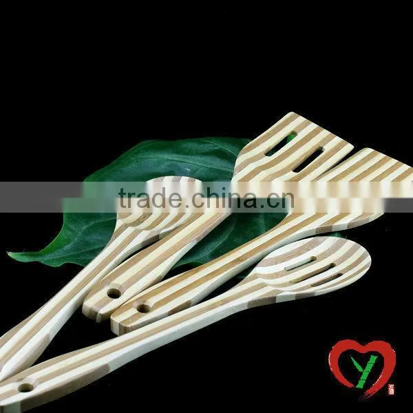 Carbonized unique Bamboo Spoon