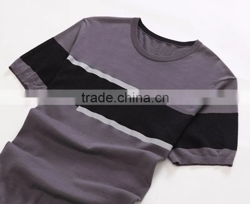 custom brand color combination slim cotton plain t shirt