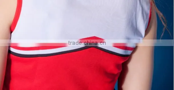 Professional sublimation cheerleading uniforms cheep school team design /hot sexy school dance wear