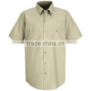 Direct factory wholesale custom black mens work shirts for men