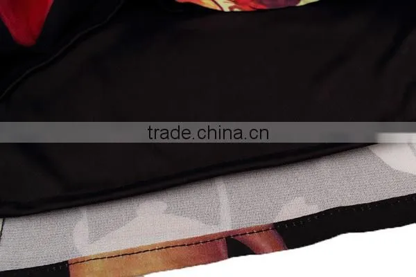 high fashion cute peter pan collar cotton sleeveless blouse