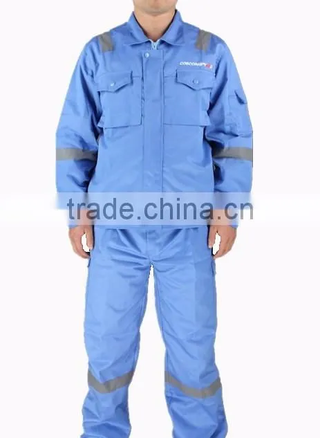 mens two piece overall workwear coverall