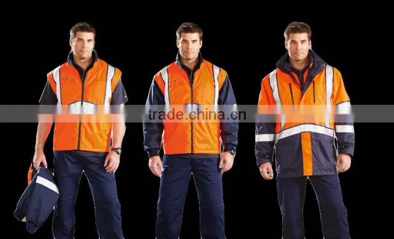Reflective Durable Polyester/Cotton Coal Mining Workwear