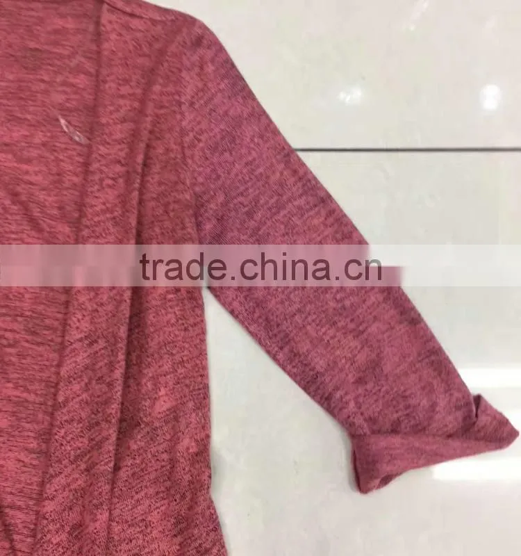 Cheap price women kintted long cardigan sweater