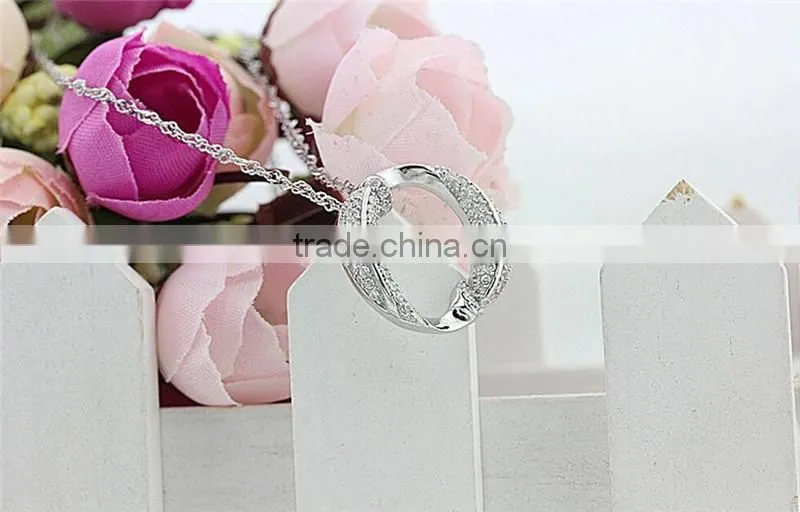 925 sterling silver jewelry necklace couple fish pendant for necklace
